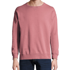 Hanes ComfortWash Garment Dyed Fleece Sweatshirt Unisex - Mauve