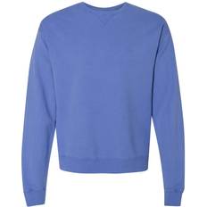 Hanes ComfortWash Garment Dyed Fleece Sweatshirt Unisex - Deep Forte Blue