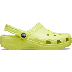 Women - Yellow Outdoor Slippers Crocs Classic Clog - Citrus