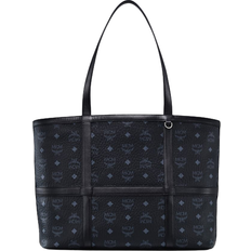 MCM Totes & Shopping Bags MCM Aren Shopper in Visetos Medium - Black