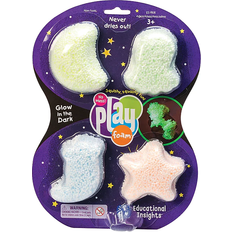 Skumgummi Kreakasser Learning Resources Playfoam, Fluorescent foam mass 4 col