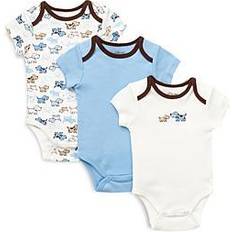 Little Me Boys' Cute Puppies Bodysuit 3 Pack