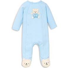 Cute Bear Footed One-Piece - Light Blue (LBQ03988N)