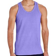 Men - Purple Tank Tops Hanes Originals Garment Dyed Tank Top Unisex - Lavender