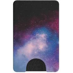 Multicoloured Wallet Cases Popsockets PopWallet Blue Galaxy