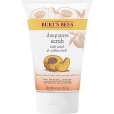 Paraben-Free Exfoliators & Face Scrubs Burt's Bees Peach & Willow Bark Deep Pore Scrub 113.3g