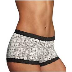 Polka Dots Underwear Maidenform One Fab Fit Microfiber Boyshort with Lace - Twinkle