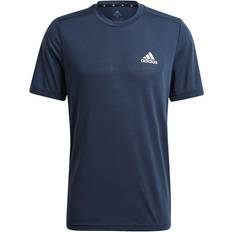 Adidas Aeroready Designed 2 Move Feelready Sport T-shirt Men - Crew Navy/Black