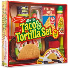 Plastica Giocattoli Alimentari Melissa & Doug Fill Fold Taco Tortilla Set Ages 3