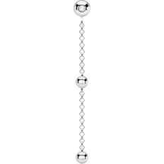 Thomas Sabo Charm Club Single Dots Earring - Silver/Transparent