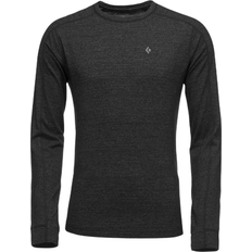 Black Diamond Men Underwear Black Diamond Solution 150 Merino Crew Baselayer Men - Black