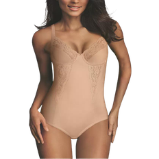 Maidenform Firm Control Embellished Unlined Shaping Bodysuit - Paris Nude