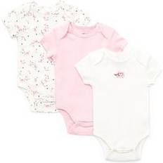 1-3M Children's Clothing Little Me Vintage Rose Bodysuits 3-pack - Pink (LB802571N)