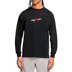 Jordan flight essentials Nike Jordan Flight Essentials '85 Long-Sleeve T-shirt - Black/White