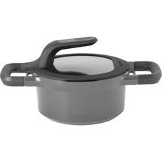 Passoire intégrée Autres Pots Berghoff Faitout Avec Couvercle Anti-Chaleur Gris 16 cm avec couvercle 1.5 L 16 cm