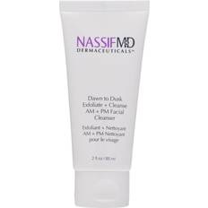 NassifMD Dermaceuticals Dawn to Dusk Exfoliate AM + PM Facial Cleanser 60ml