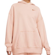 Nike Sportswear Swoosh Oversized Hoodie - Pink Oxford/Light Curry/Rose Whisper