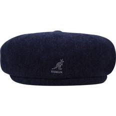 Laine Casquettes Kangol Béret gravoche laine Hawker - Noir