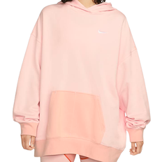 Nike Sportswear Swoosh Oversized Hoodie - Atmosphere/Arctic Orange/White