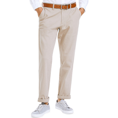 Nautica Men Trousers Nautica Flat-Front Twill Pants - Khaki