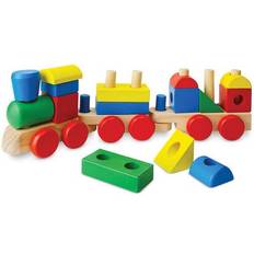 Wooden Toys Stacking Toys Melissa & Doug Stacking Train Toddler Toy