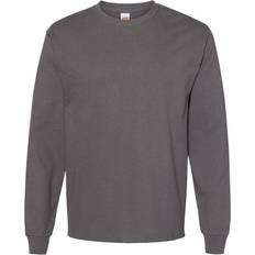 Hanes Essential-T Long-Sleeve T-shirt - Smoke Grey