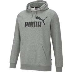 Puma XXL Sweaters Puma Essentials Big Logo Hoodie - Medium Gray Heather