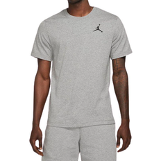 42 - Hombre Camisetas Nike Jordan Jumpman Short-Sleeve T-shirt - Carbon Heather/Black