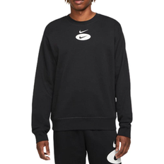 Nike swoosh sweatshirt Nike Sportswear Swoosh League Fleece Crew Sweatshirt - Black