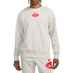 Nike swoosh sweatshirt Nike Sportswear Swoosh League Fleece Crew Sweatshirt - Grey Heather