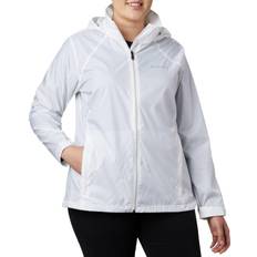 White - Women Rain Clothes Columbia Women’s Switchback III Jacket Plus - White