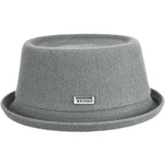 Femme - Gris Chapeaux Kangol Wool Mowbray Bucket Hat - Slate Grey