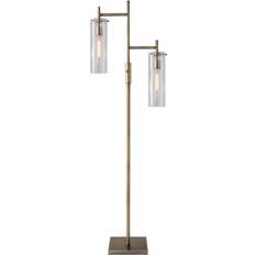 Brass Floor Lamps Adesso Dalton Floor Lamp 64.2"