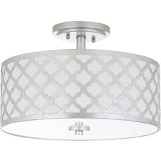 Iron Ceiling Flush Lights Safavieh Kora Ceiling Flush Light 15"