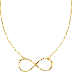 Thomas sabo halsband infinity Thomas Sabo Charm Club Delicate Infinity Necklace - Gold