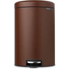 Brabantia NewIcon Pattumiera A Pedale 20L Cestino Media Per Cucina Coperchio Con Chiusura Soft-Touch