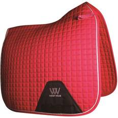 Woof Wear Fusion Contour Dressage Saddle Pad - Royal Red