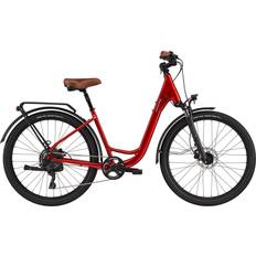 Cannondale Adventure EQ Comfort Hybrid Bike '22 Candy Red Large Women's Bike