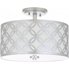 Lighting Safavieh Cecily Leaf Trellis Ceiling Flush Light 15"