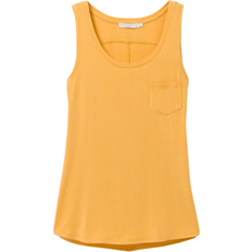 Pockets Tank Tops Prana Foundation Scoop Neck Tank - Birch Heather