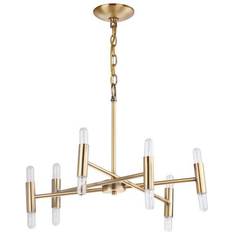 Safavieh Gale Gold Pendant Lamp 22"