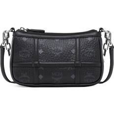 MCM Borse a tracolla MCM Aren Shoulder Bag in Visetos Mini - Black