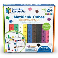 4 Baby Toys Learning Resources MathLink Cubes Early Math Activity Set