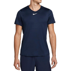 Nike Court Dri-FIT Advantage Tennis Top Men - Obsidian/White