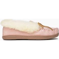 Pink Moccasins Minnetonka Alpine Sheepskin Moc - Pink Blush