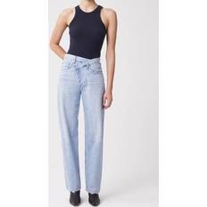 Agolde Criss Crossed Upside Jeans - Suburbia