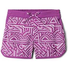 Columbia Girls Swimwear Children's Clothing Columbia Youth Girl's Sandy Shores Boardshort - Berry Jam/Geo Elements/Berry Jam