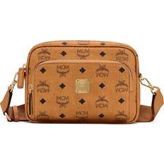 MCM Aren Crossbody Small - Cognac