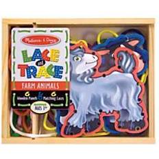 Cheval Jouets d'activité Melissa & Doug Lace & Trace Farm Animals