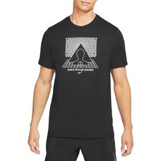 Nike Yoga Dri-FIT Graphic T-shirt Men - Black